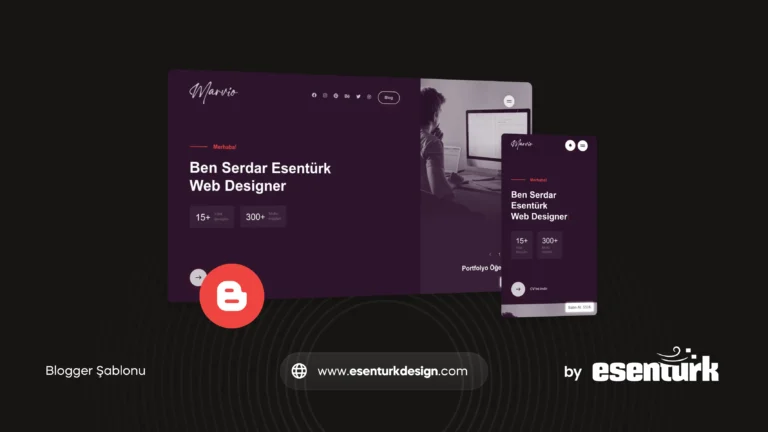 marvio blogger template min Ürünler