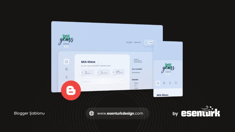 mia glass blogger template min Ürünler